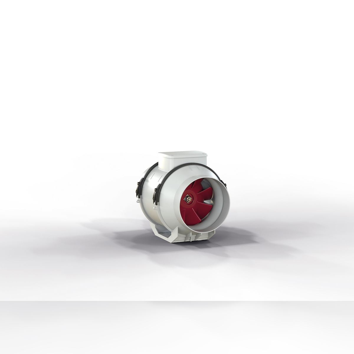 Vortice Rohrlüfter Lineo 160 Luftleistung bis 550 m³/h Grau / Silber / Titan 58 Image