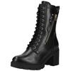 High-Heel-Stiefelette NERO GIARDINI "Nero Giardini Stiefelette Leder", Damen, Gr. 40, schwarz, Leder, casual, Schuhe