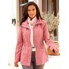 Anorak CASUAL LOOKS, Damen, Gr. 38, rosa (flamingo), 60% Polyester, 40% Polyamid, Netzware:100% Polyester, unifarben, Langarm, Jacken
