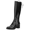 Stiefel NERO GIARDINI "Nero Giardini Stiefel Leder", Damen, Gr. 40, schwarz, Leder, casual, Schuhe