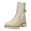 Stiefelette NERO GIARDINI "Nero Giardini Stiefelette Leder/Textil", Damen, Gr. 40, beige, Leder, Textil, casual, Schuhe