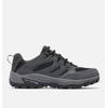 Wanderschuh COLUMBIA "REDMOND™ IV LOW WATERPROOF", Gr. 41, schwarz, citron haze, Mesh, Synthetik, sportlich, Schuhe, wasserdicht