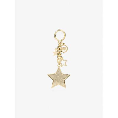Michael Kors Star Bag Charm Gold One Size