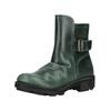 Stiefelette FLY LONDON "Fly London Stiefelette Leder", Damen, Gr. 41, blau (petrol), Leder, casual, Schuhe