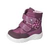 Snowboots PEPINO "Pepino Stiefel Lederimitat", Kinder, Gr. 27, rot (merlot), Lederimitat, casual, Schuhe