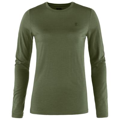 Fjällräven - Women's Abisko Wool L/S - Merinolongsleeve Gr XXS oliv Image