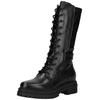 Schnürstiefel NERO GIARDINI "Nero Giardini Stiefel Leder/Synthetik", Damen, Gr. 38, schwarz, Leder, Synthetik, casual, Schuhe