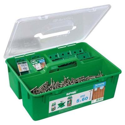 SPAX Terrassenschrauben-Sortiment »GREEN BOX Terrasse 5 x 60 mm« 868 Teile Image