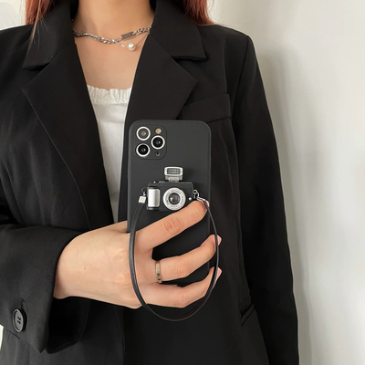 3D Retro Camera Phone Case iPhone 11