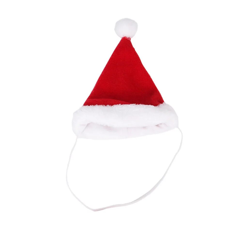 Christmas Hat Halloween Pet Costume: Cat Dog Puppy Scarf Gift 1