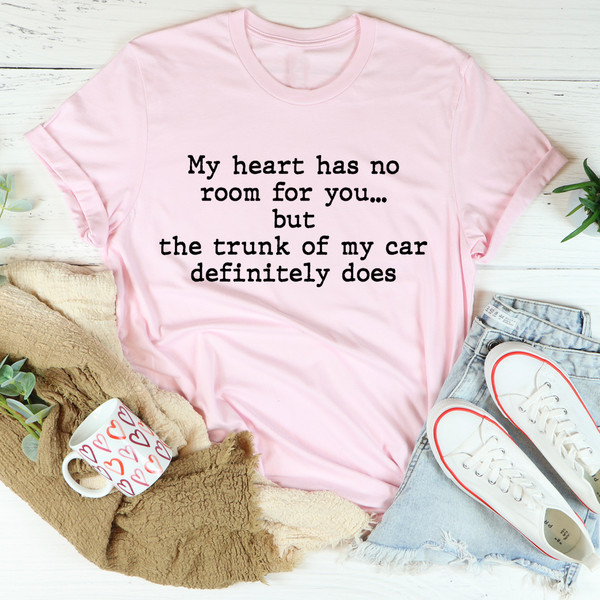 My Heart Has No Room For You Tee Mauve L