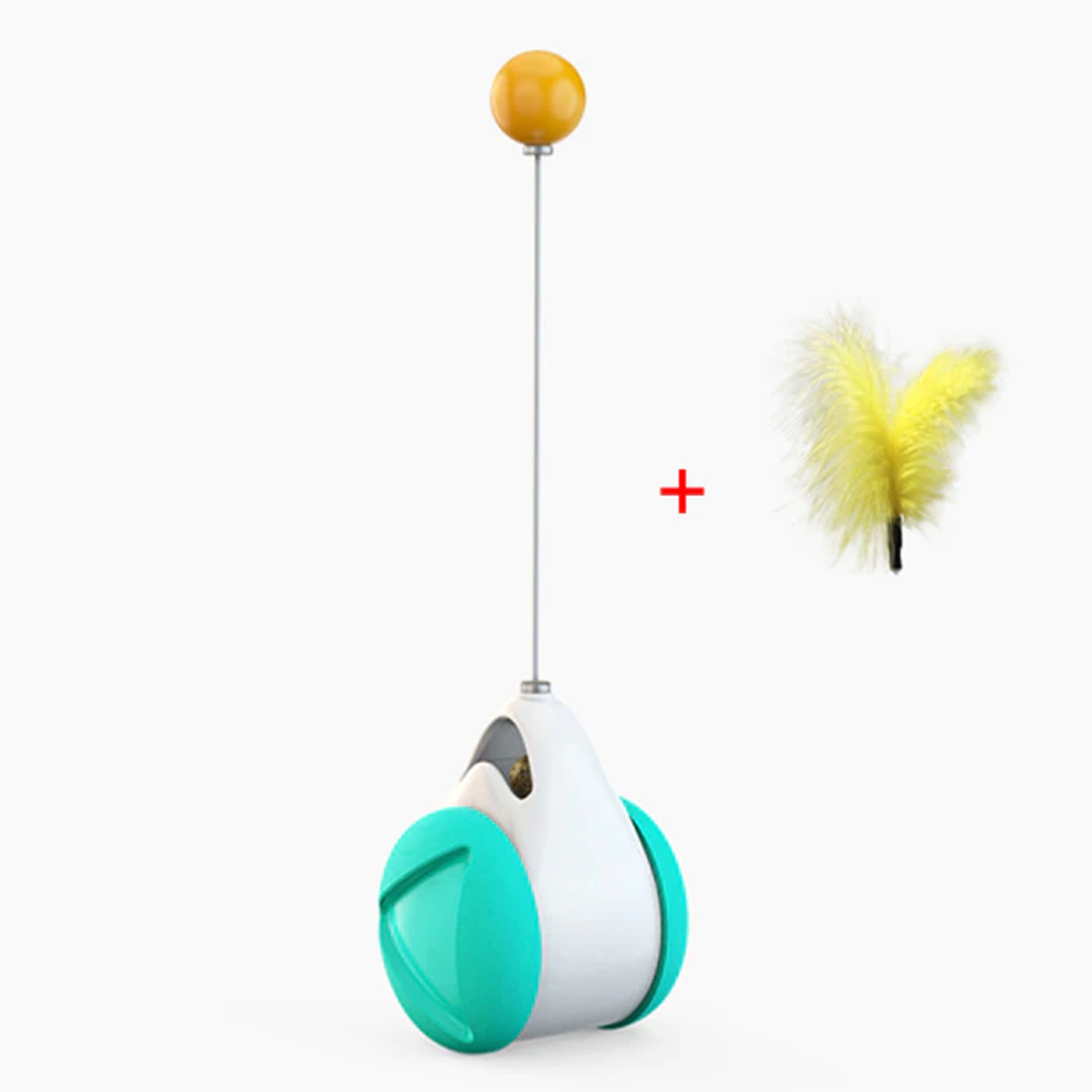Auto Balancing Cat Interactive Toy Blue