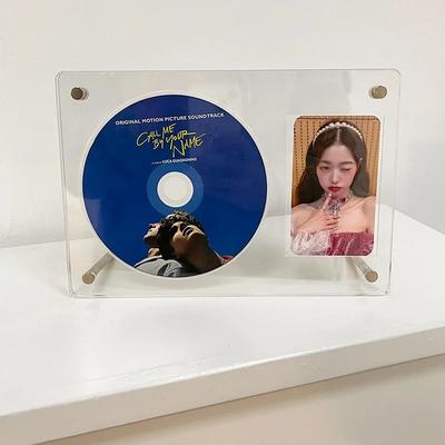 Acrylic Picture Frame CD Display & Kpop Idol Photo Holder Desktop Decor Stand For Albums And Posters S5 Photo Frame