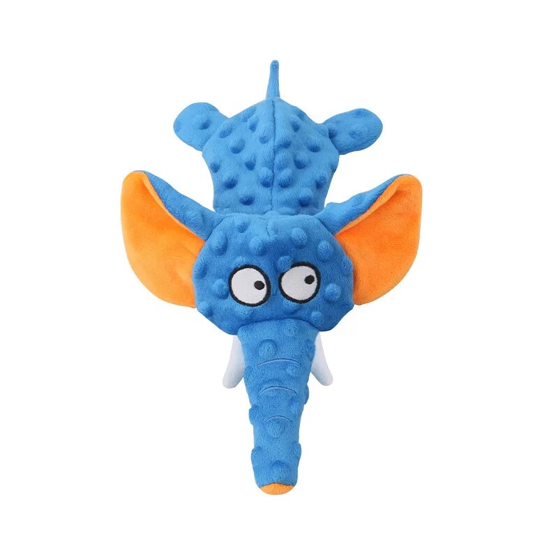 Durable Dog Squeak Plush Toy Fun Chew & Molar Toy For All Puppies 2