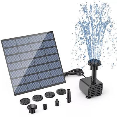 Solar Power Fountain Submersible Floating Water Pump Bird Bath Pond Garden Decor Solar Power Fountain Submersible Floating Water Pump Bird Bath Pond Garden Decor
