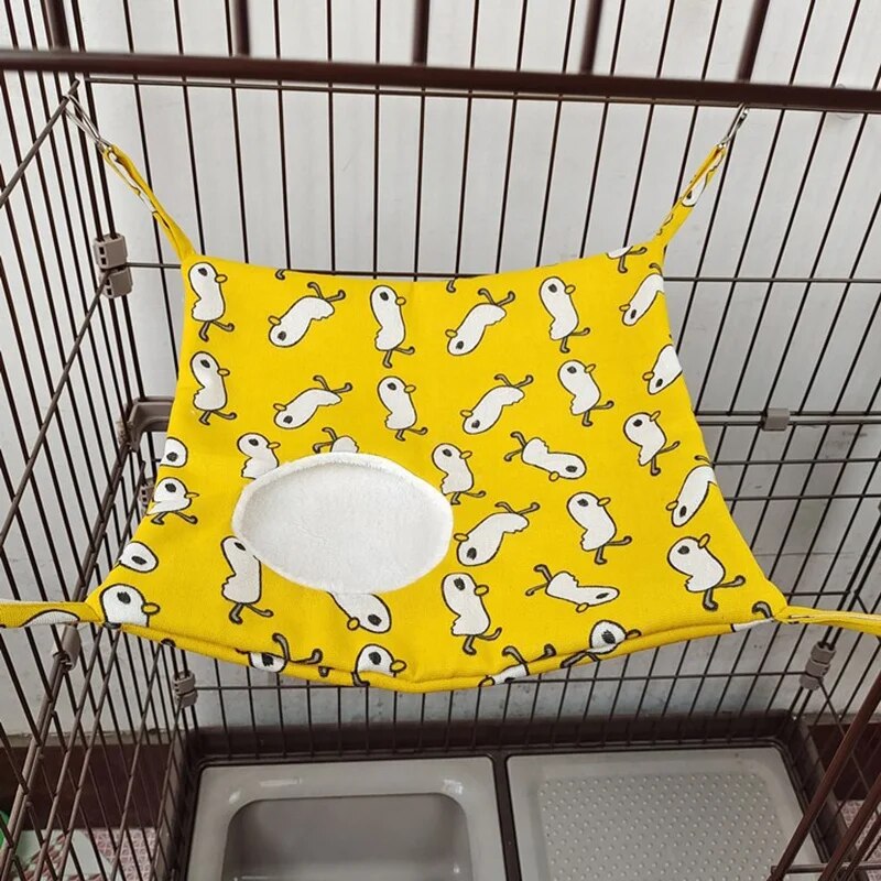 Hanging Hammock Bed & Swing: Small Animal Cage Accessories M 7