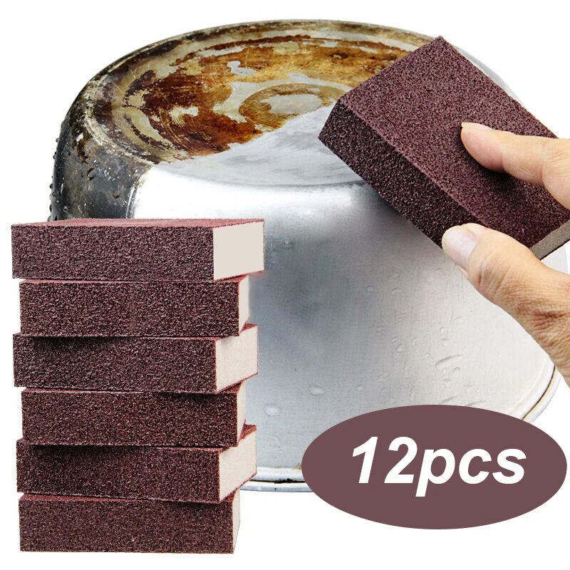 Magic Cleaning Sponge Brush: 12pcs Nano Sponge Household Tools For Kitchen Cleaning 1