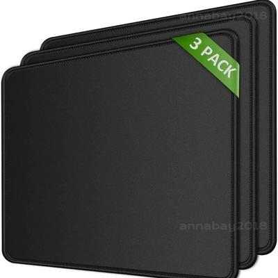3X Non Slip Mouse Pad Stitched Edge PC Laptop For Computer PC Gaming Rubber Base 3X Non Slip Mouse Pad Stitched Edge PC Laptop For Computer PC Gaming Rubber Base