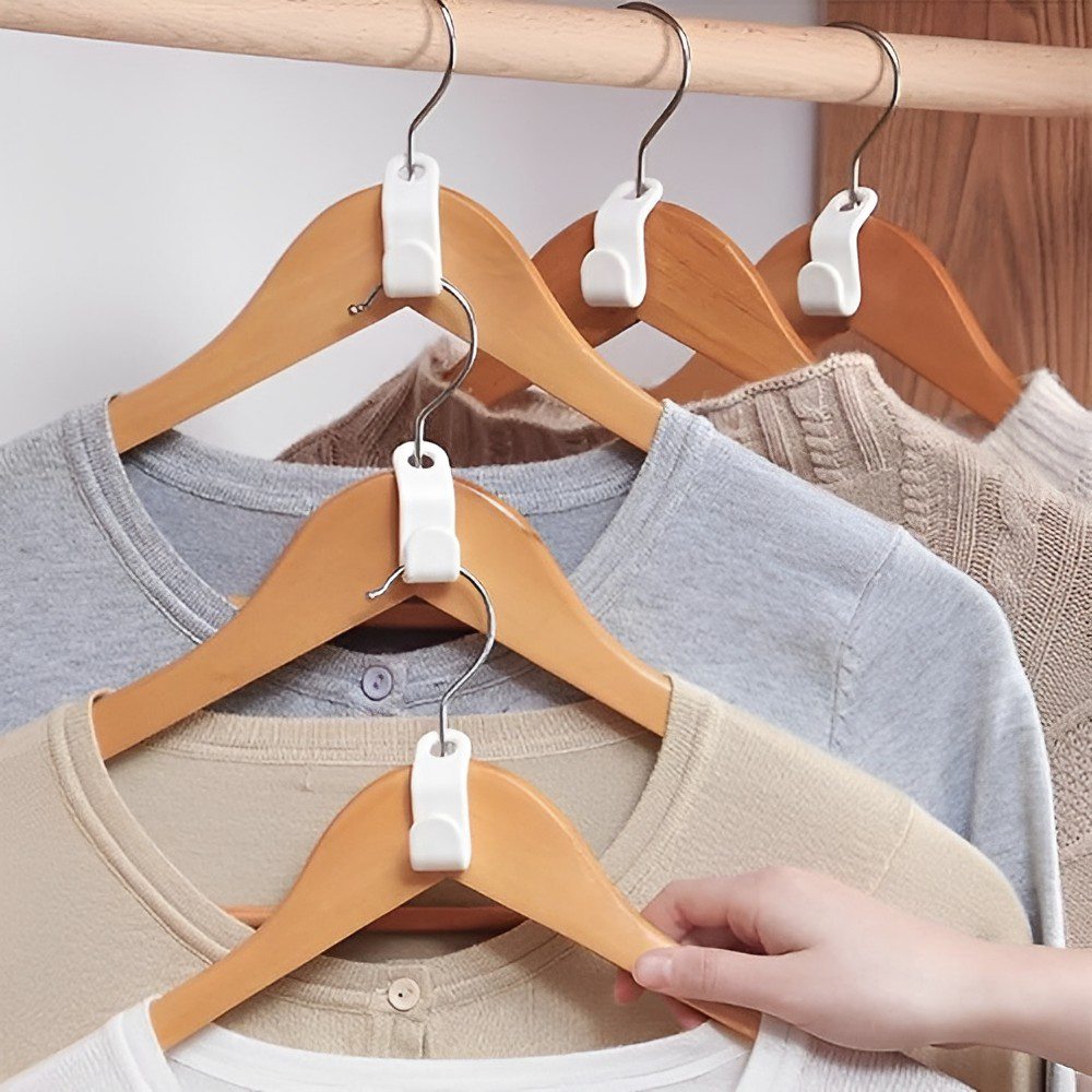 Clothes Hanger Connector Hooks Super Space Saving For Closet Clothes Hanger Connector Hooks Super Space Saving For Closet