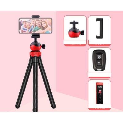 Octopus Tripod Live Mobile Phone Stand SLR Camera Photography Floor Tripod Tripod+Phone Clip+Remote Contr