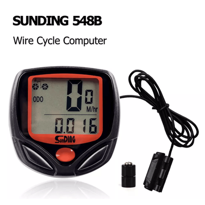 Bike Speedometer & Odometer, Waterproof Digital Cycle Computer With LCD Display, MPH KMH Bike Speedometer & Odometer, Waterproof Digital Cycle Computer With LCD Display, MPH KMH