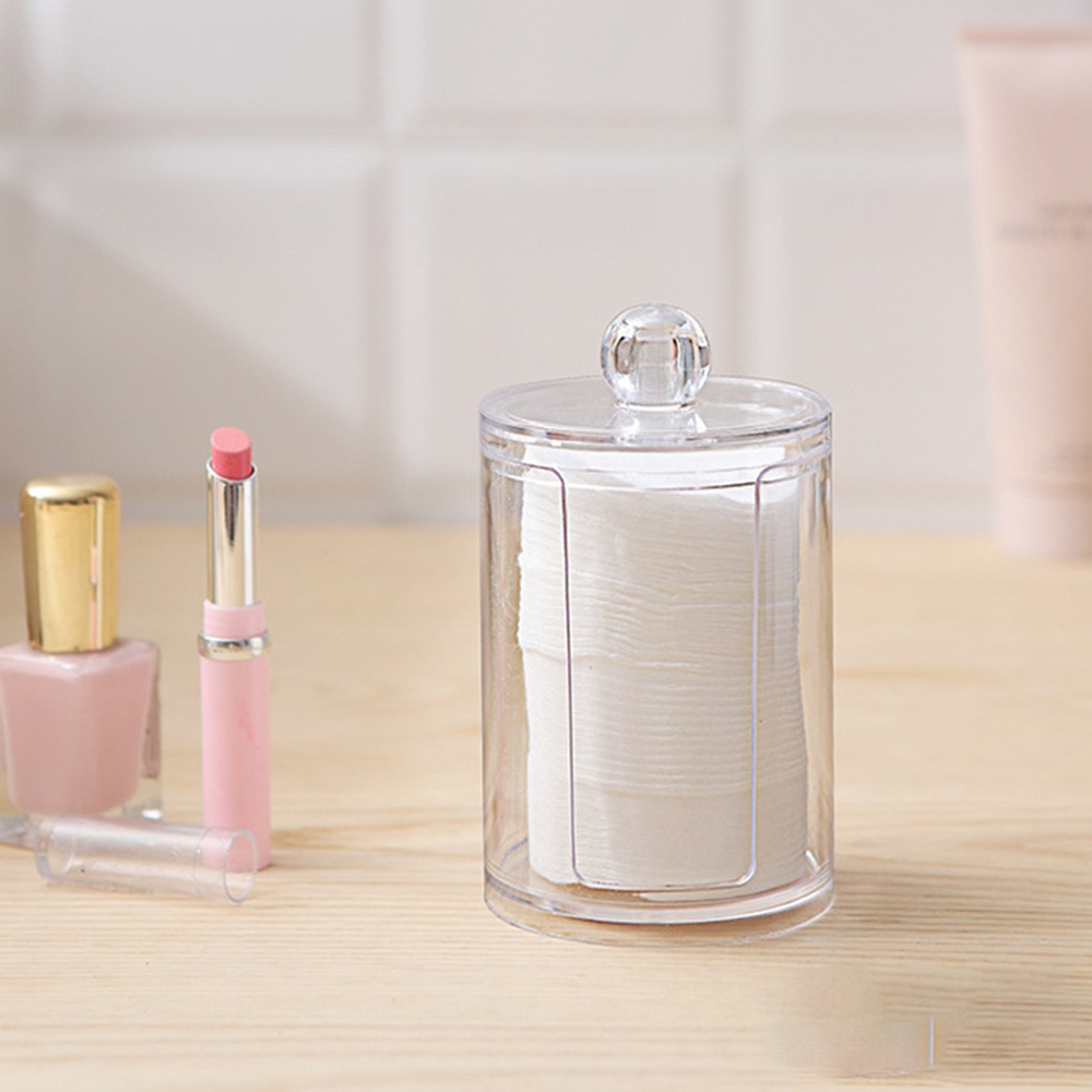 Acrylic Cotton Swabs Storage Holder | Cotton Swabs Box | Cotton Pads Holder Style A