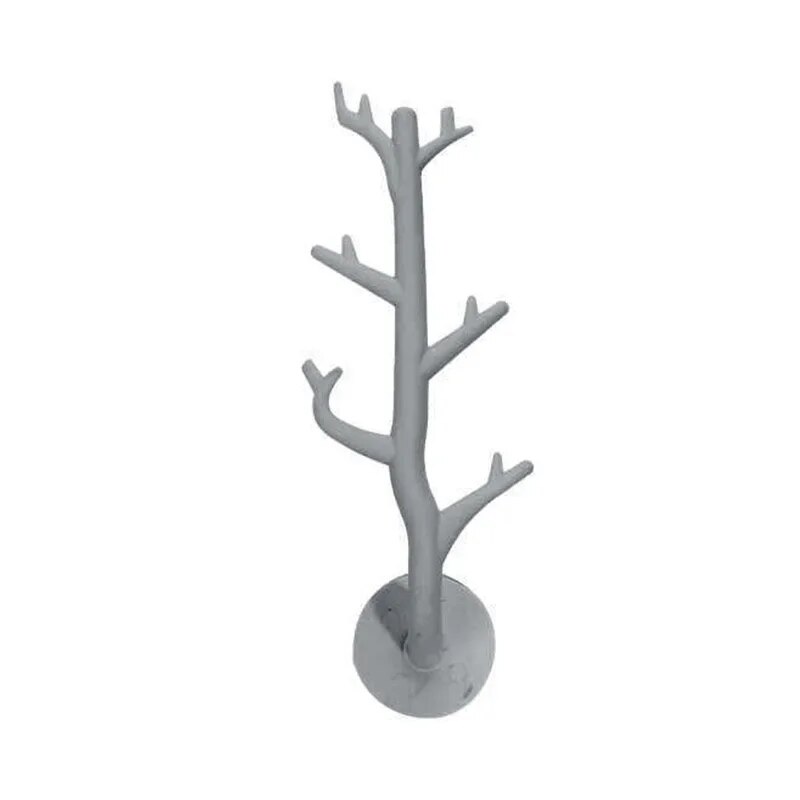 Branch Hook Wall Decor Key Holder Organizer Storage Coat Rack Hanger Home Decorative Hooks For Stylish Home Storage deep Grey