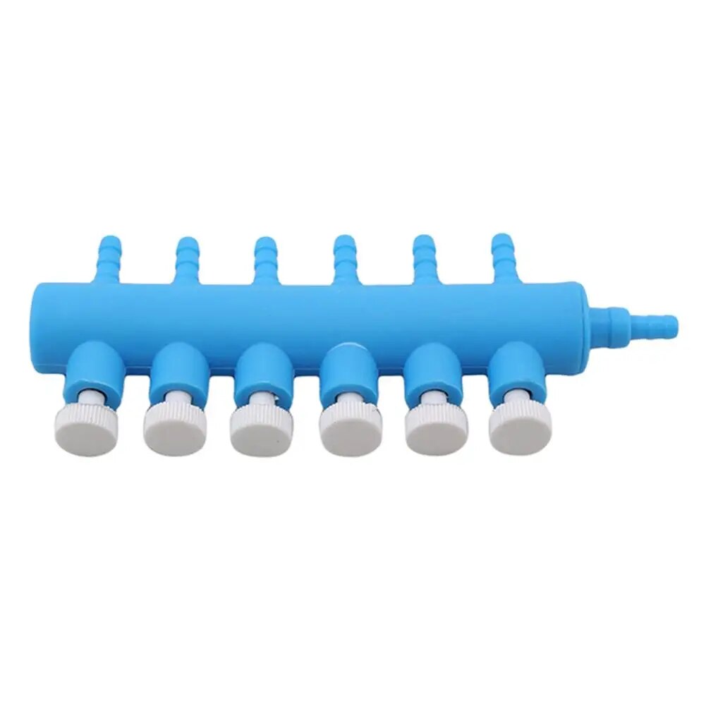 Aquarium Air Pump Flow Control Valve Distributor Hose Splitter Accessories 5