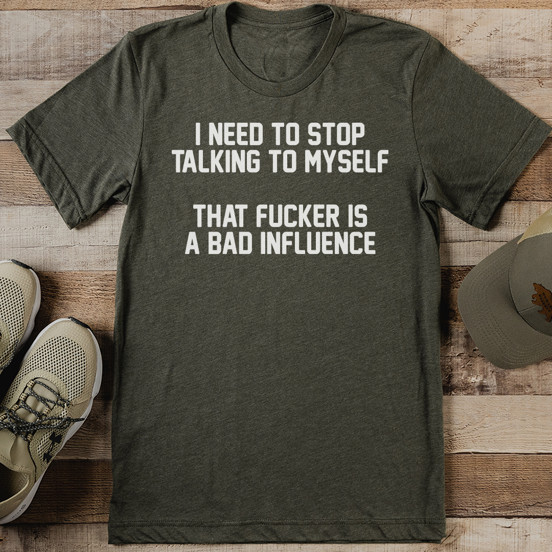 I Need To Stop Talking To Myself Tee 3XL Athletic Heather