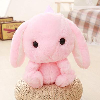 Plush Bunny Backpack Pink
