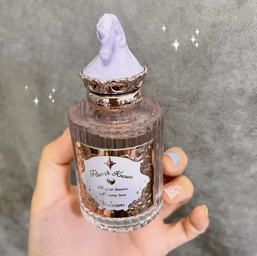 Flower Knows Strawberry Cupid Perfume Lychee Bouquet & Strawberry Milk Shake purple