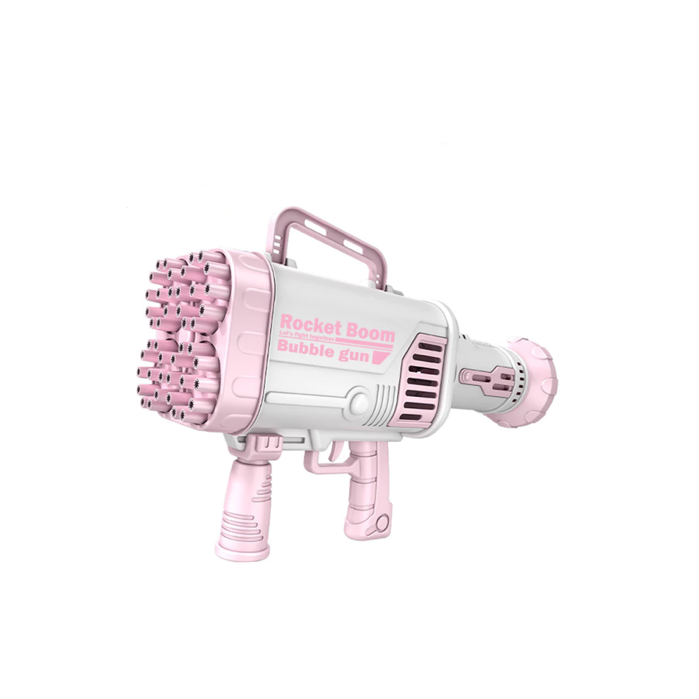Rocket Boom Bubble Gun Pink