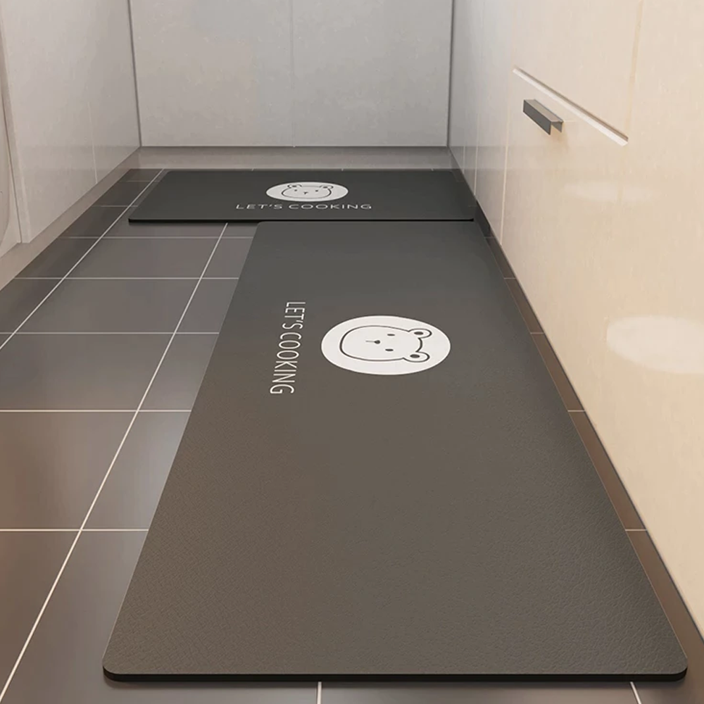 Anti Slip Kitchen Mat, Non Slip Washable Long Strip Kitchen Floor Mat, Absorbent Long Floor Rug Carpet 40x60cm