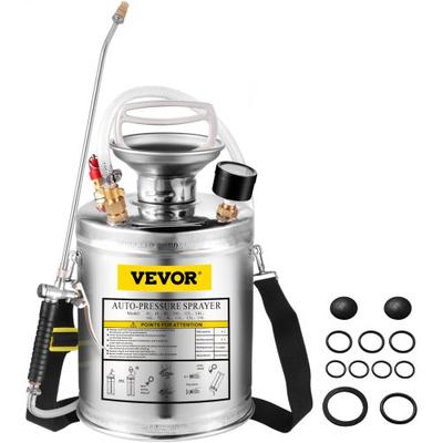 Stainless Steel Sprayer With Adjustable Nozzle, Suitable For Gardening, Sanitizing Stainless Steel Sprayer With Adjustable Nozzle, Suitable For Gardening, Sanitizing