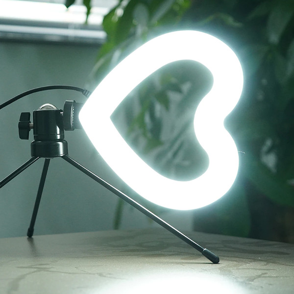Heart Ring Light For Pro Photography & Live Streaming Heart Ring Light For Pro Photography & Live Streaming