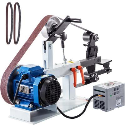 3 in 1 Belt Sander Polisher With Flat Platen & Tool Rest, 2HP Motor, 2x82" Belt For Knife Making & Metal Grinding 3 in 1 Belt Sander Polisher With Flat Platen & Tool Rest, 2HP Motor, 2x82" Belt For Knife Making & Metal Grinding