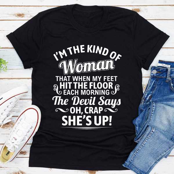 I'm The Kind Of Woman Dark Heather 3XL