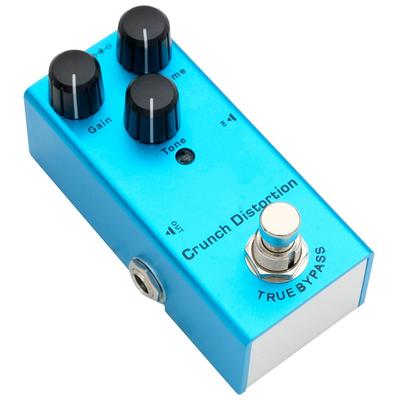 Multi Effect Electric Guitar Pedal, Classic Overdrive, Crunch Distortion, Vintage Chorus & Delay crunch Distortion