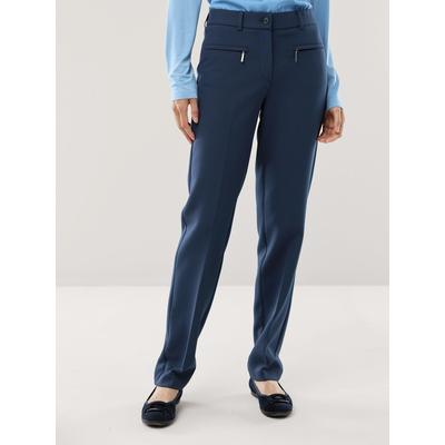 Walbusch Damen Thermo Kofferhose Blau noch offen: Muster Image