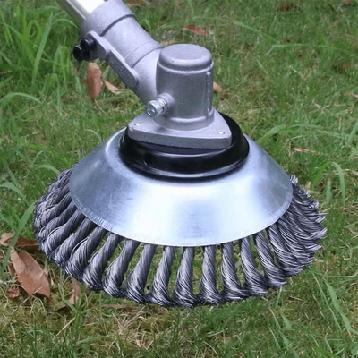Heavy Duty Steel Wire Weed Brush For Outdoor Maintenance Heavy Duty Steel Wire Weed Brush For Outdoor Maintenance