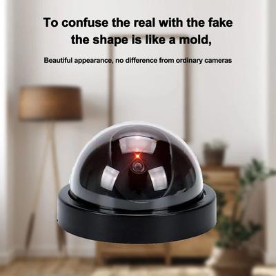 Security Camera Model, High Realism Outdoor Simulation For Household Monitoring, Weatherproof With Blinking LED Light Security Camera Model, High Realism Outdoor Simulation For Household Monitoring, Weatherproof With Blinking LED Light