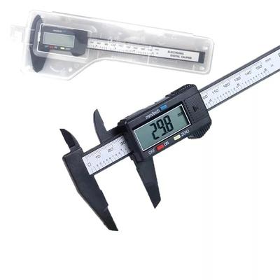 6" 150mm Carbon Fiber Electronic Digital Vernier Caliper Micrometer Gauge LCD 6" 150mm Carbon Fiber Electronic Digital Vernier Caliper Micrometer Gauge LCD