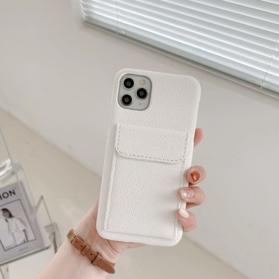 Magnetic Phone Wallet White For IPhone X