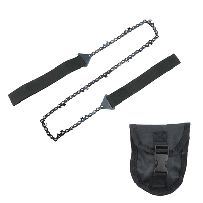 Outdoor Survival Hand Chainsaw Black