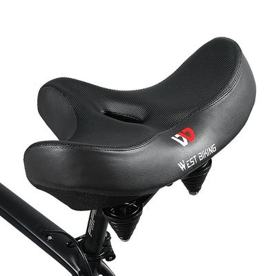 BIKING Ergonomic Soft Bicycle Saddle Wide, Thick Cushion Pad For MTB & Road Bikes Comfortable, Breathable Cycling Seat BIKING Ergonomic Soft Bicycle Saddle Wide, Thick Cushion Pad For MTB & Road Bikes Comfortable, Breathable Cycling Seat