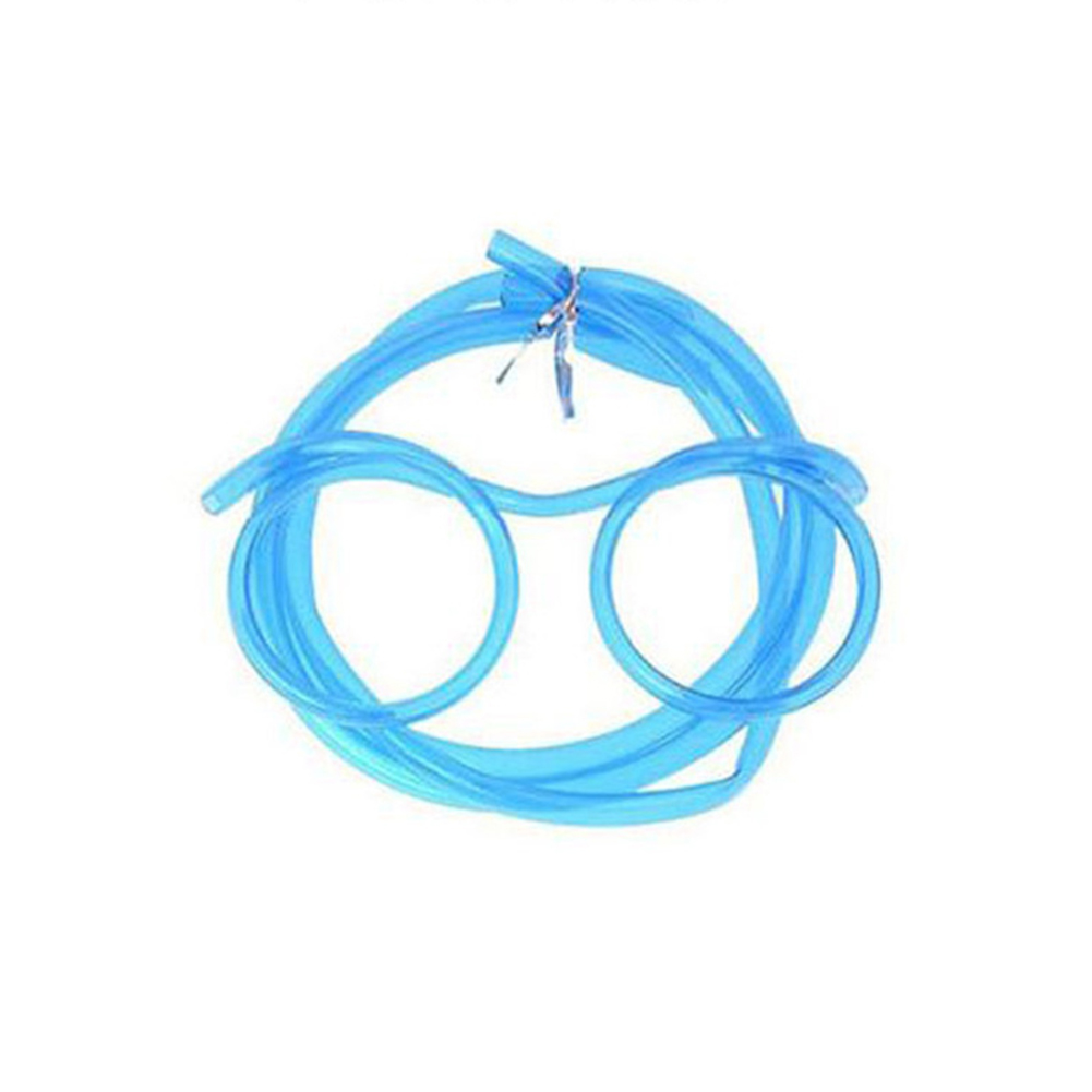 Flexible Funny Glasses Straw: Unique Plastic Drinking Tube For Kids Party & Bar, Colorful Beer Accessories c