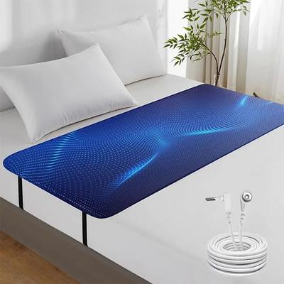 Grounding Sleep Pad For Mattress Indoor Use With Conductive Material And Grounding Cord Grounding Sleep Pad For Mattress Indoor Use With Conductive Material And Grounding Cord