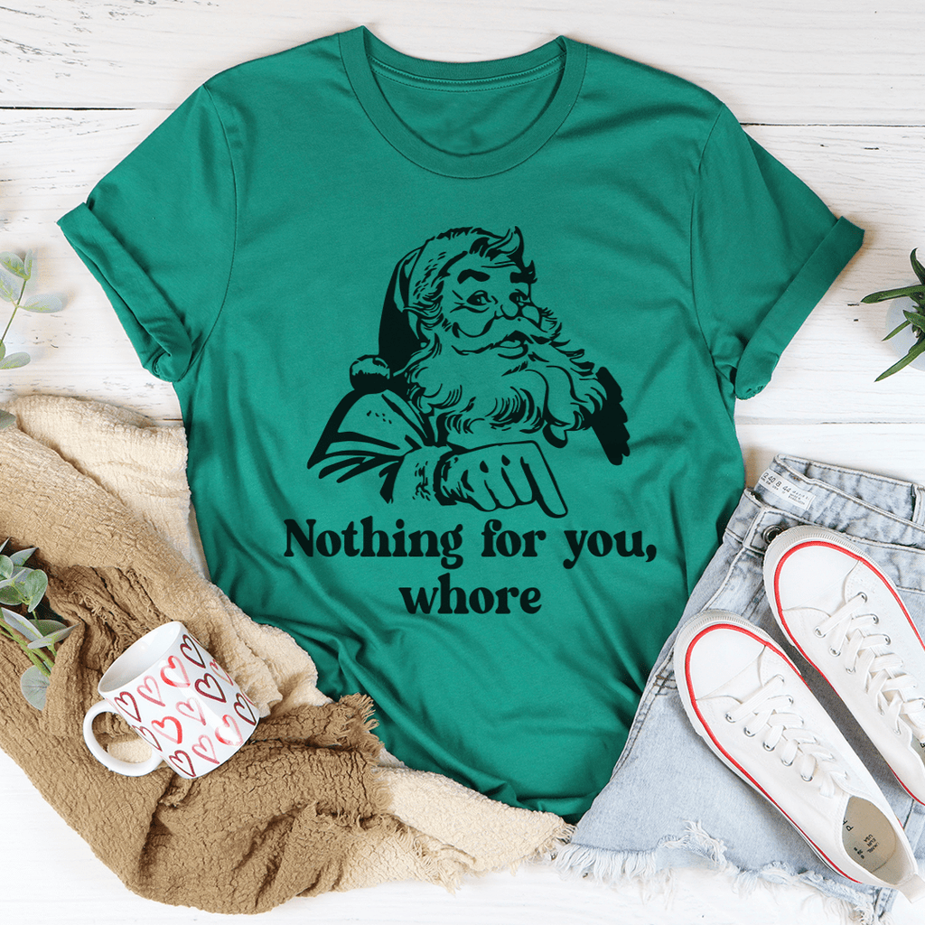 Nothing For You Tee M Black Heather