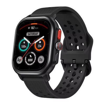 GPS Smart Watch With AMOLED Display And Call Function black