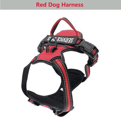 Adjustable Reflective Dog Harness Leash | Mesh Chest Strap & Traction Rope M 1